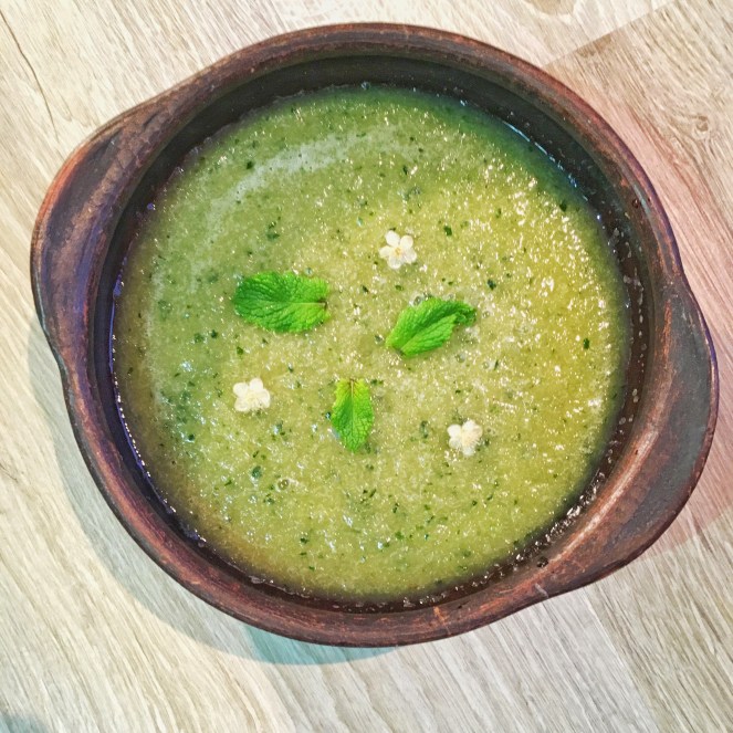 gazpacho de melon