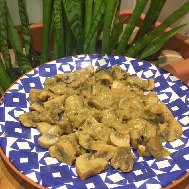 Guiso de champiñones