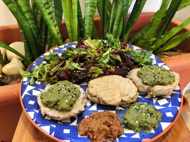 Pasteles salados de trigo sarraceno 2